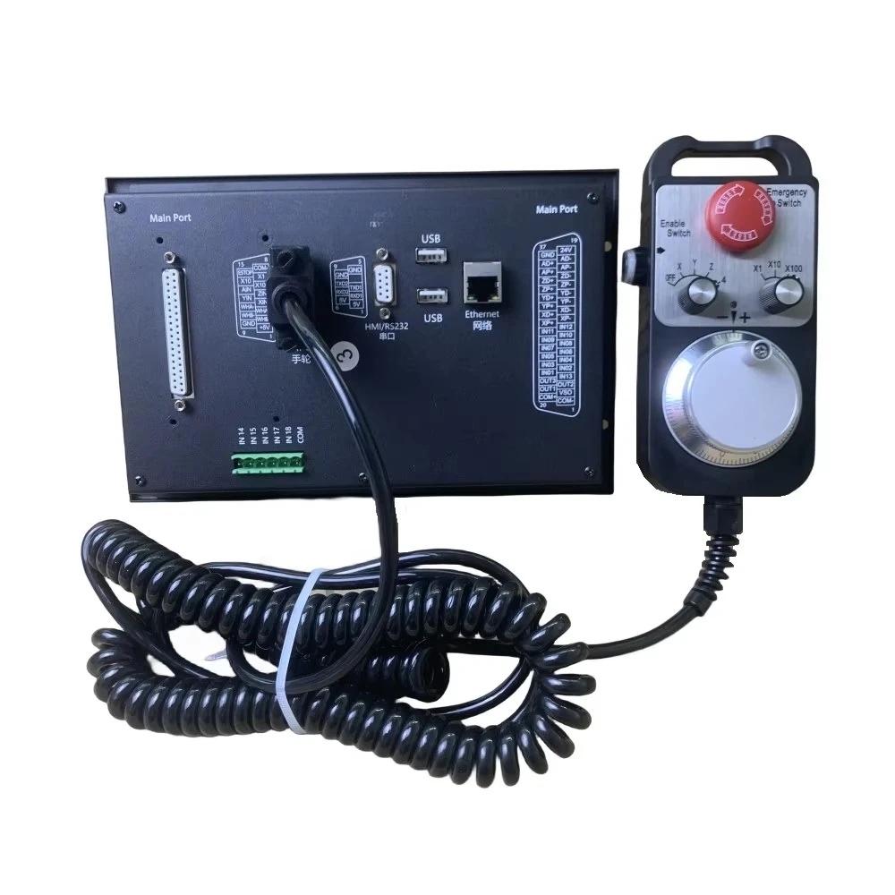 Digital dream numerical control controller 3/4 axis Ddcsv4.1 touch probe edge finder with 1474Mpg handwheel and power supply