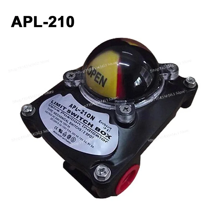 APL210N Valve Position Indicator, Mechanical Limit Switch Box IP67 for Pneumatic Actuator, 6A/24VDC 10A/220VAC