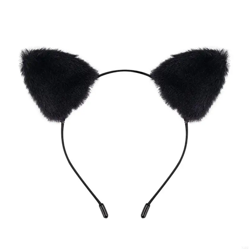 N5KF CATS Trang phục Phụ kiện đặt Mèo băng đô, Đuôi, Bowtie Váy phụ kiện Bộ trang phục cho trẻ