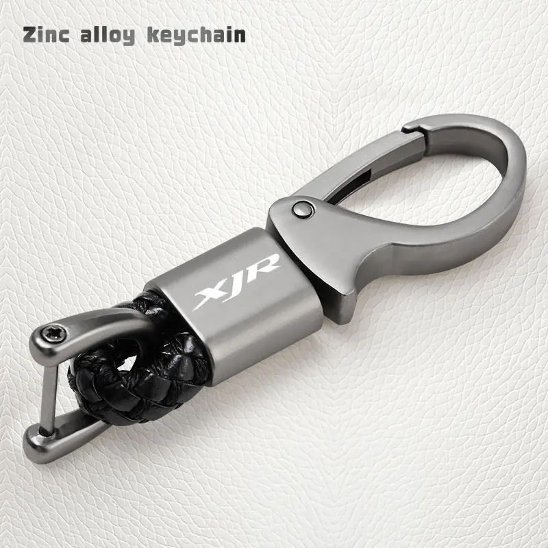 High Quality Key Chain Ring Accessories For YAMAHA XJR 400 1300 XJR400 XJR1300 New Motorcycle CNC Braided Rope Keyring Keychain