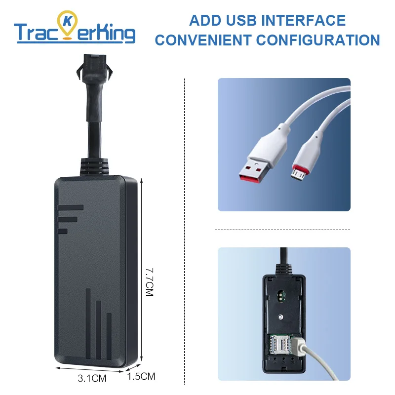 Rastreador GPS para coche, motocicleta, rastreador 4G J16, localizador de satélite de vehículo, fácil instalación para vehículo