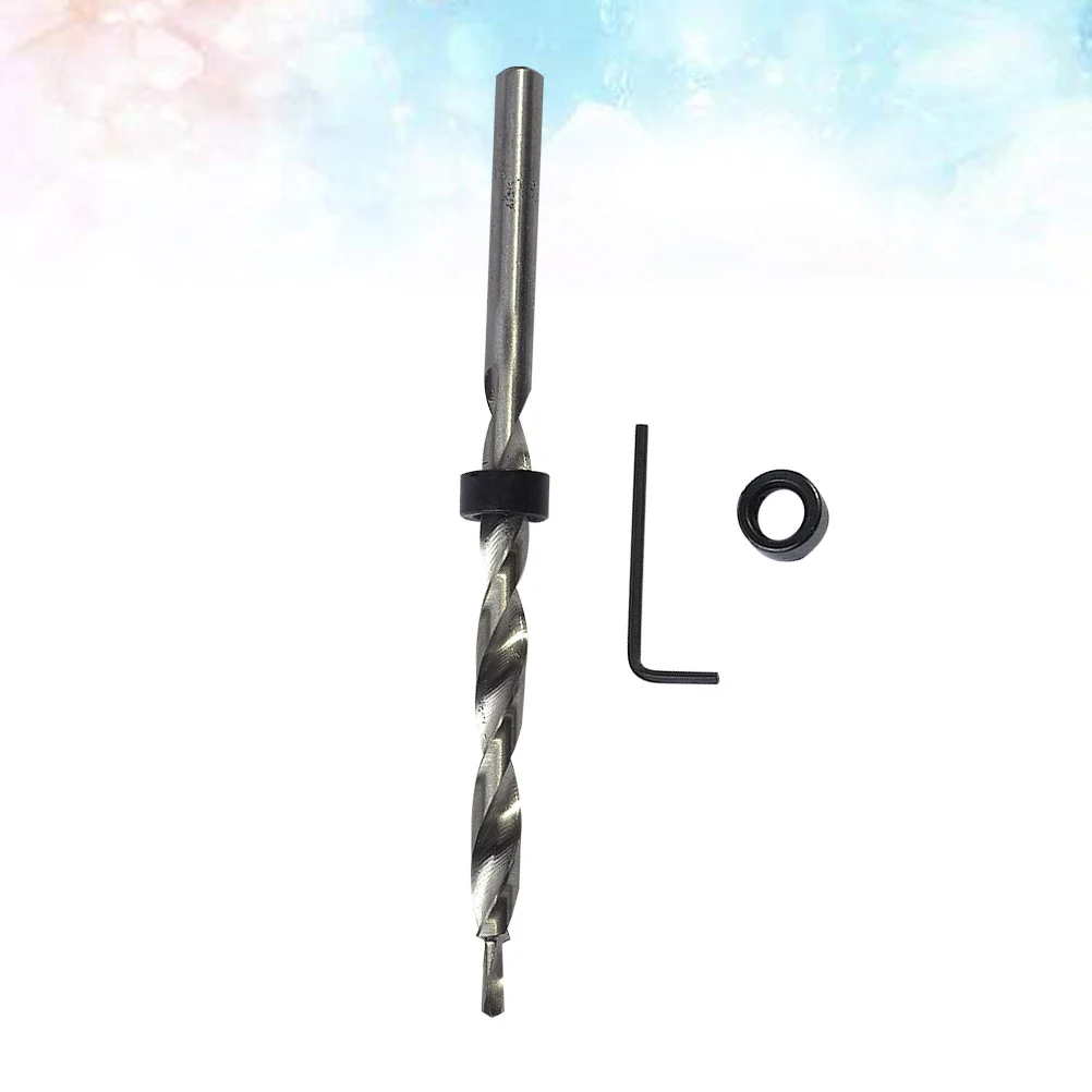 

2pcs Countersink Drill Bit Set 9.5Mm Woodworking Hole Reamer High Speed Steel Titanium Plated Golden Fast Cutting Efficient