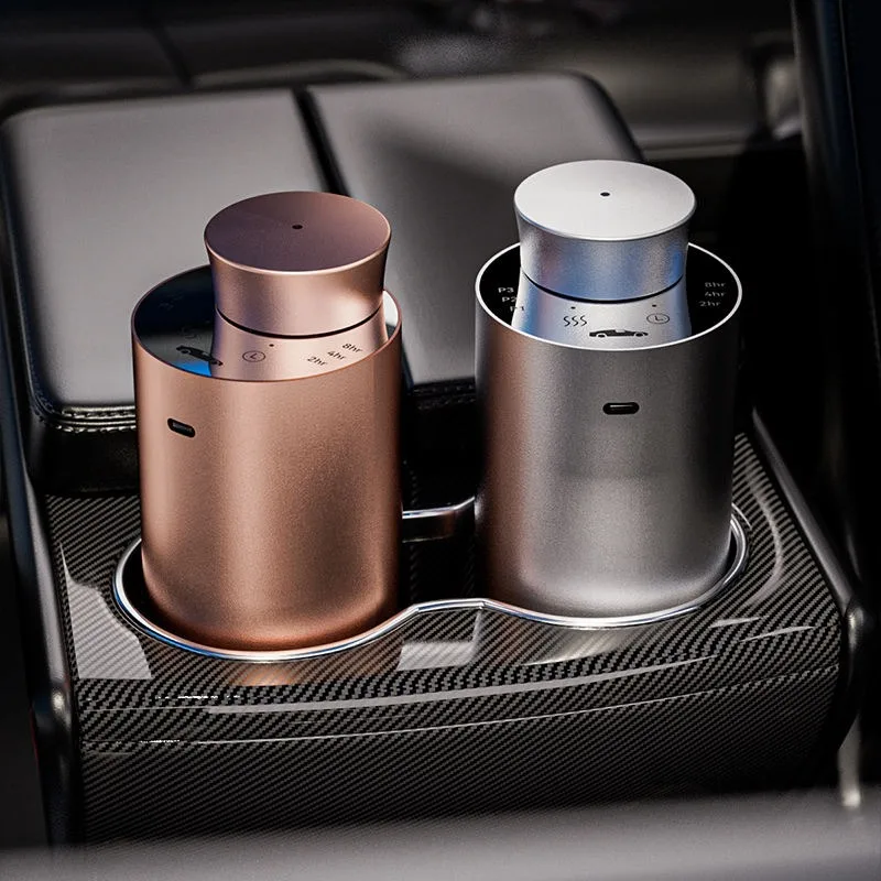 Aluminum alloy car home metal texture design aroma diffuser car aroma diffuser