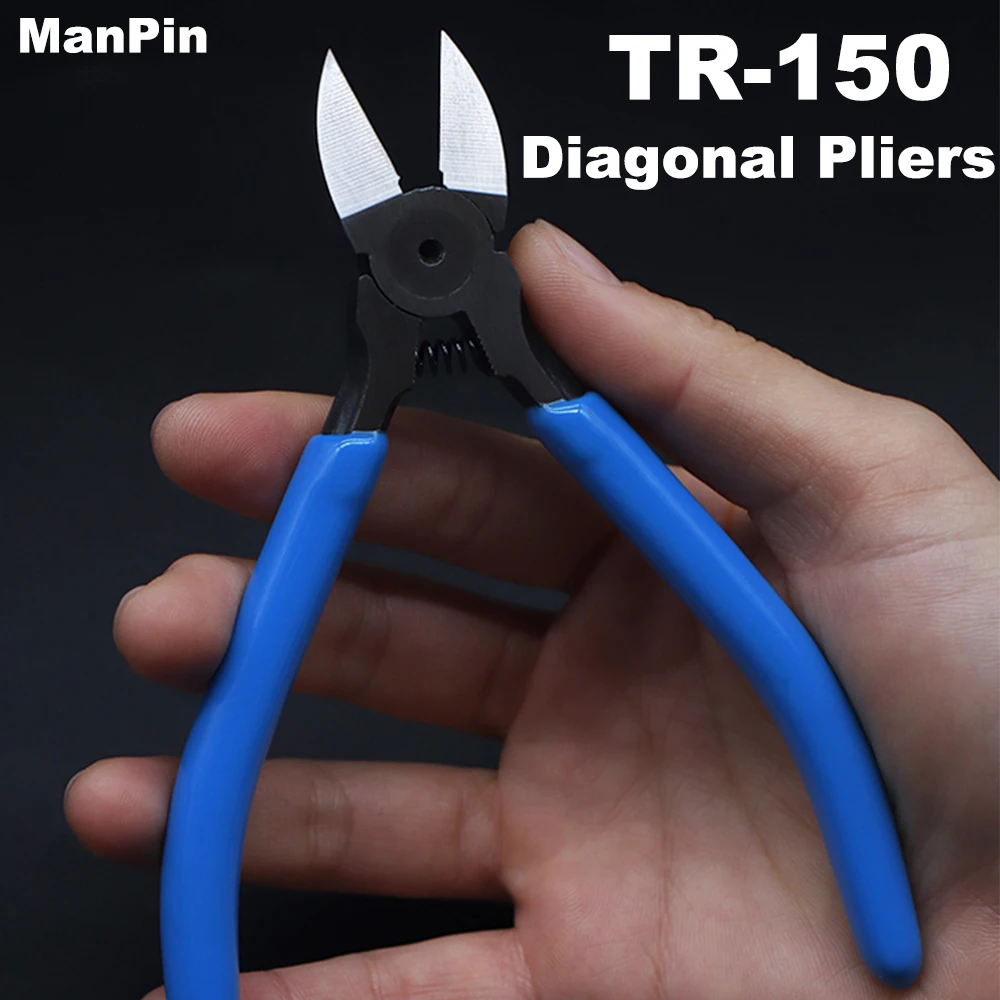

TR-150 Precision Diagonal Pliers for Electronics Phone Repair Copper Steel Wire Soldering Line Plastic Soft Parts Cutting Tool