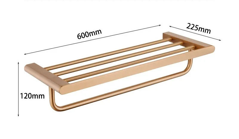 

Towel stainless steel bath towel holder bathroom tissue box rack