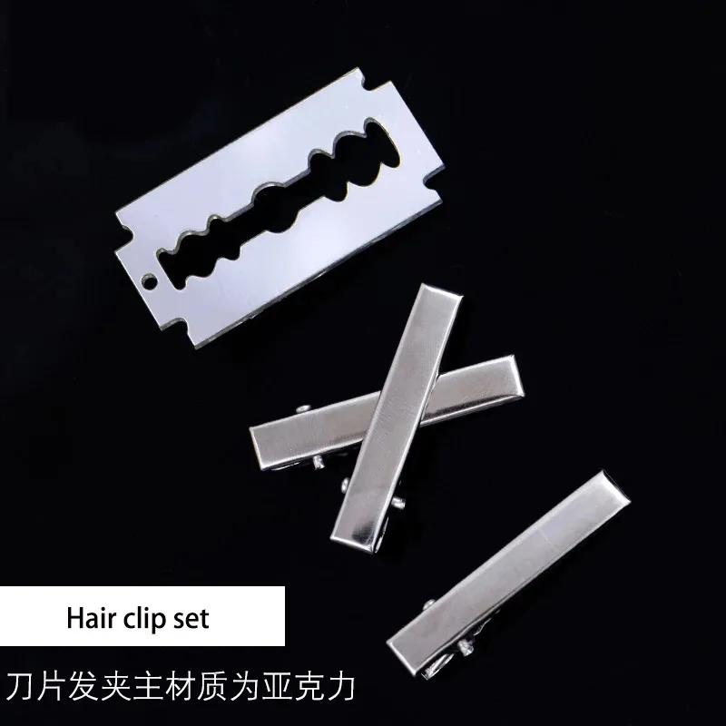 DY20Game Zenless Zone Zero Ellen Joe شعر مستعار تأثيري الدعامة إلين جو قلادة مشبك شعر هالوين كرنفال حفلة الدعامة النساء Accessori