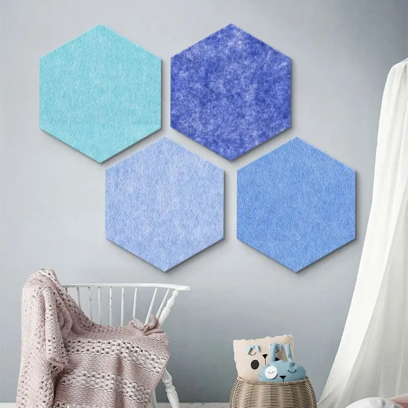 

New Fashion Felt Wall Stickers Room Decor Home Accessories Decoration Bedroom Wallpapers Aesthetic Kids Photo Cork Board Display