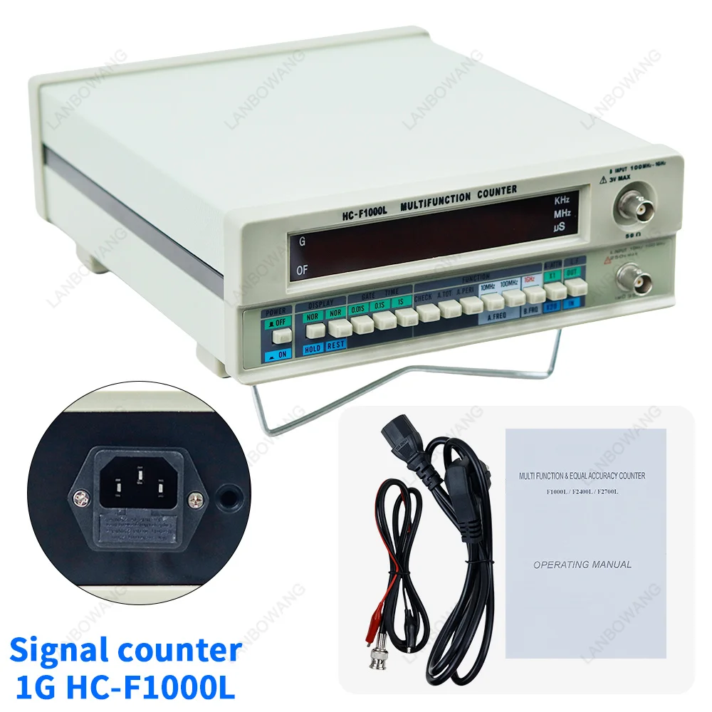 Frequency Meter 1G Frequency Crystal Oscillator Signal Counter Test 8 Led Display HC-F1000L