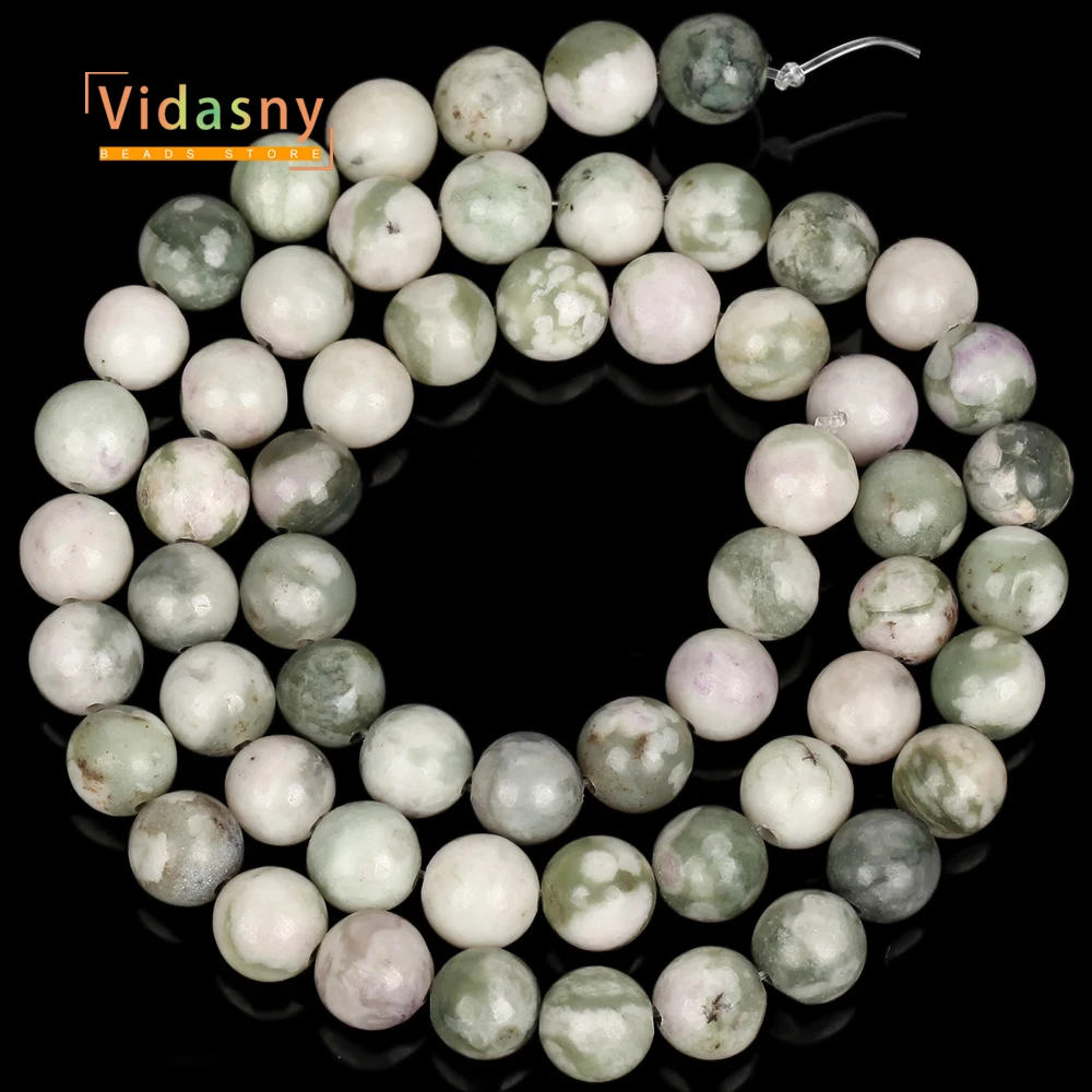 4/6/8/10mm Natursteinperlen Chalcedon Runde Perlen für Schmuckherstellung Runde lose DIY-Accessoires Armband Halskette – Detail 3