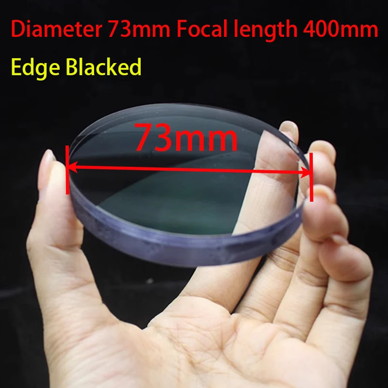 

D73F400 D82F330 D83F400 D83F450 Клейкая зеленая пленка, черный объектив, преломляющая астрономический телескоп, параллельная световая трубка