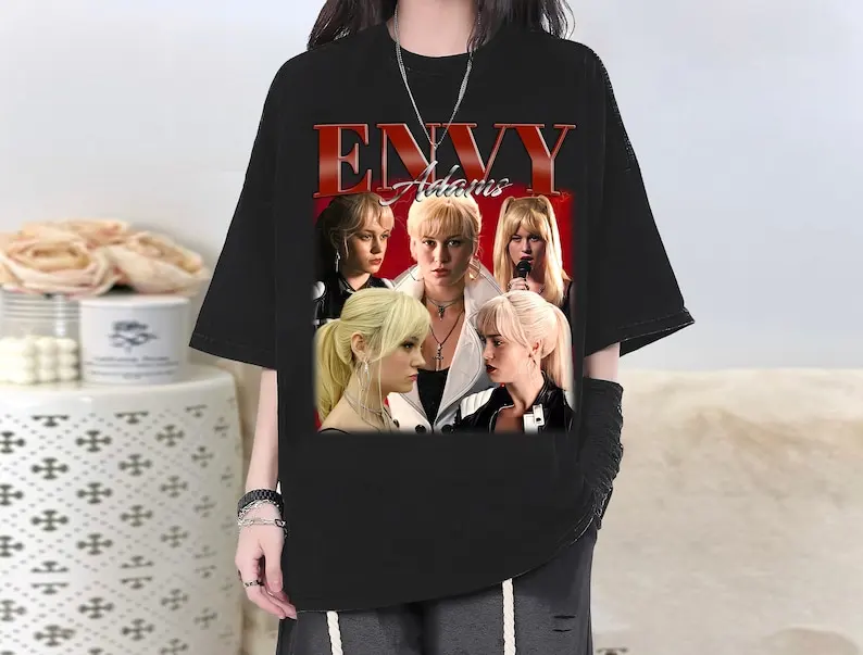 تي شيرت شخصية Envy Adams، تي شيرت Envy Adams، قميص جامعي كاجوال #1