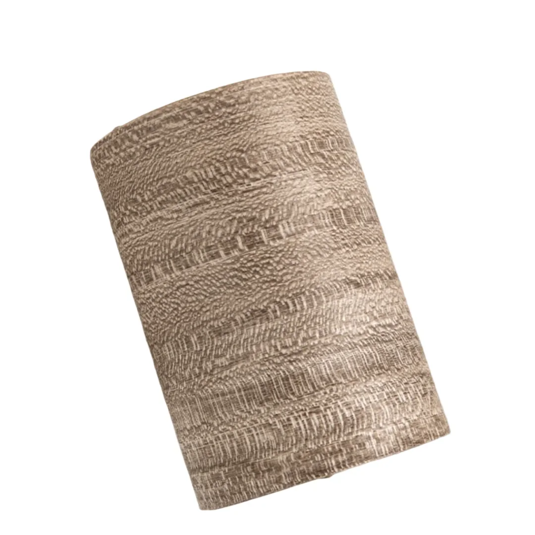 L:2.5m Width:170mm T:0.25mm Gray Nyssa Wood Solid Wood Veneer Furniture Speaker Home DIY Automotive Interior Decoration