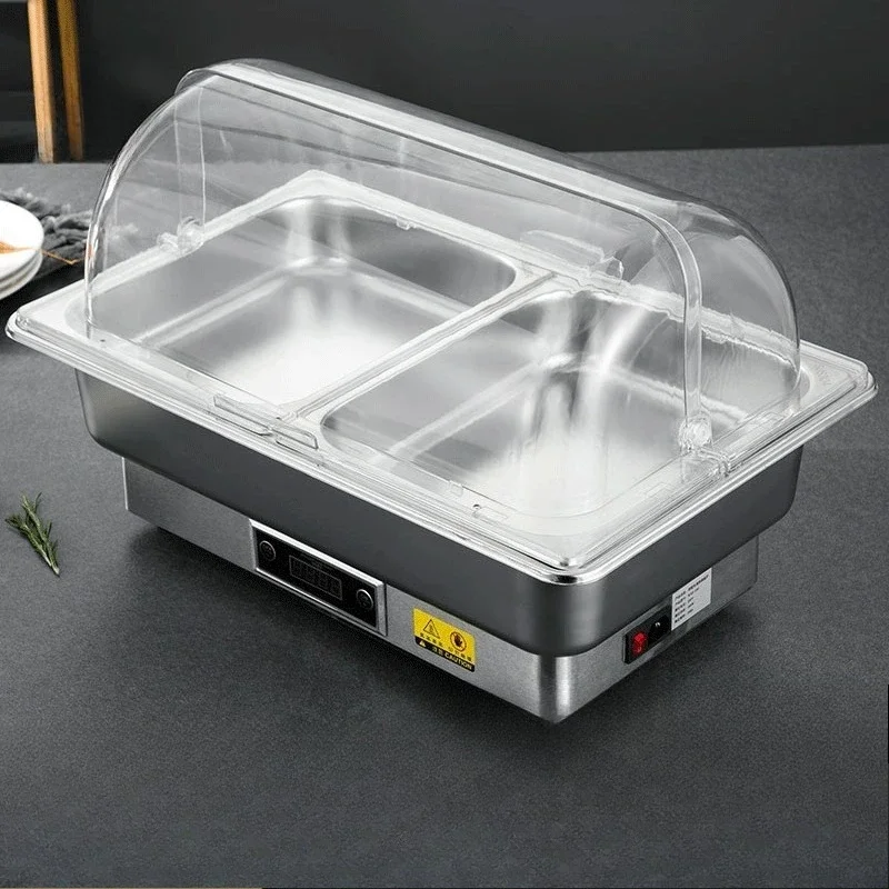 Stainless steel intelligent temperature control buffet furnace numerical control multi-grid heating furnace