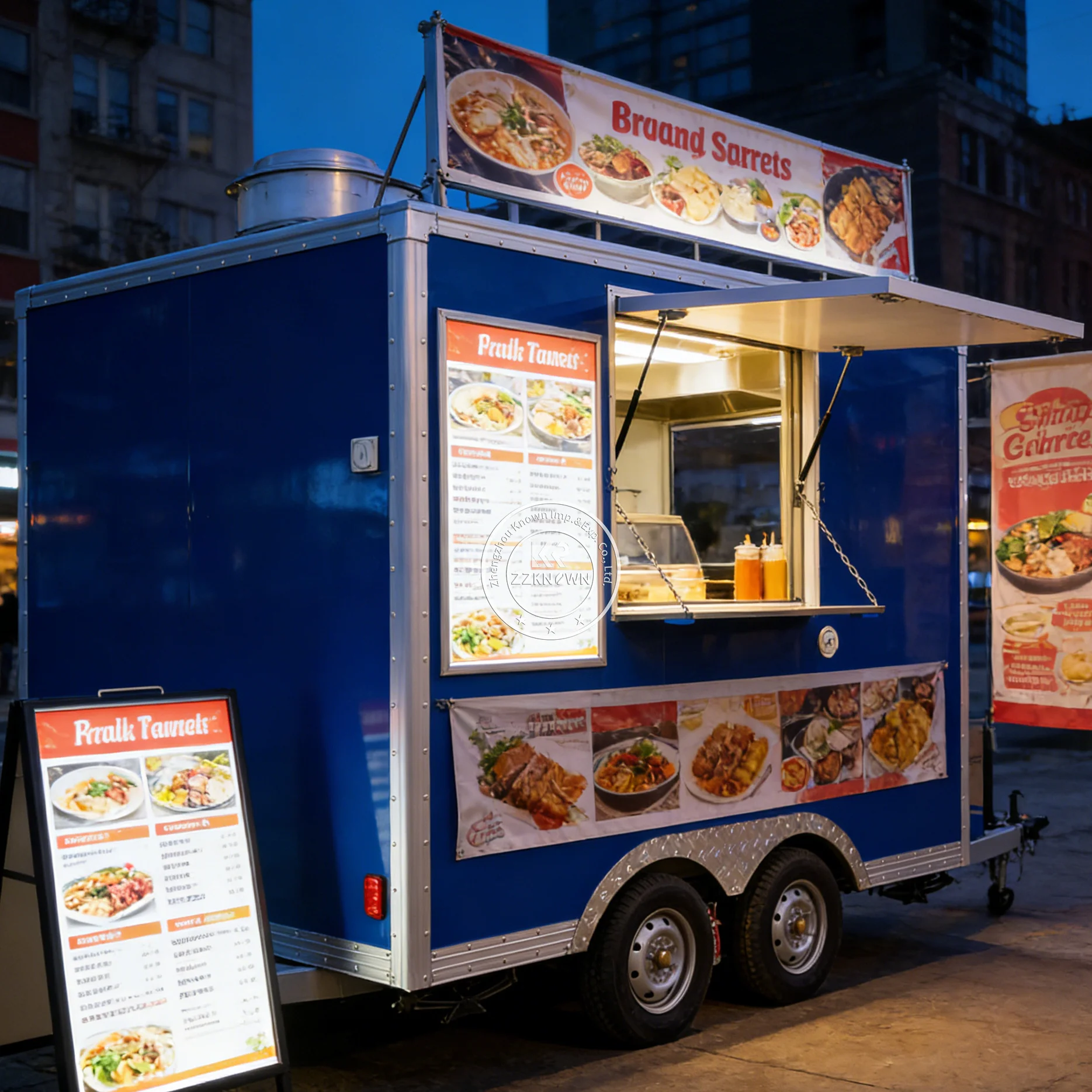 

Mobile Coffee BBQ Trailer Street Vending Hot Dog Coffee Food Trailer Mobile Kitchen Ice Cream Snack Food Truck For Sale