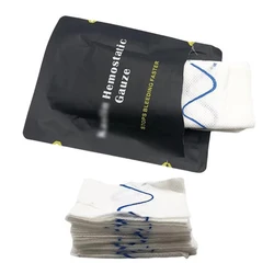 Hemostatic Kaolin Gauze Combat Emergency For Tactical Military First Aid Kit Medical Wound Dressing