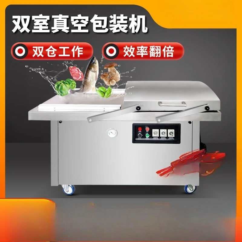 Stainless steel double temperature double control vacuum sealing equipment