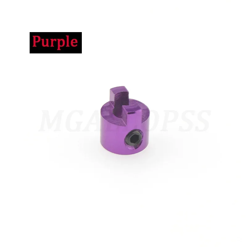 RC Boot 1pc 4mm Drive Hond Propeller Kruk Bevestiging Mount Propeller As Connector Joint Drive Hond voor RC Boot As polychroom