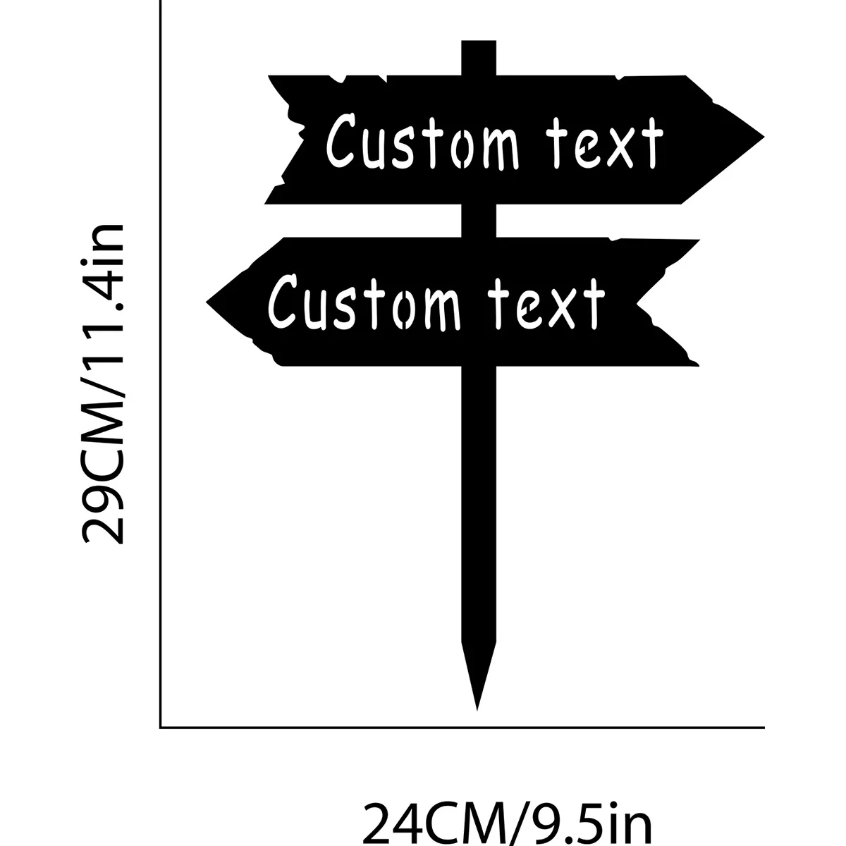 ป้ายลูกศรปลายทางโลหะป้ายทิศทางส่วนบุคคลป้ายถนนโลหะป้ายถนนที่อยู่แบบเป็นเดิมพันลูกศรชี้