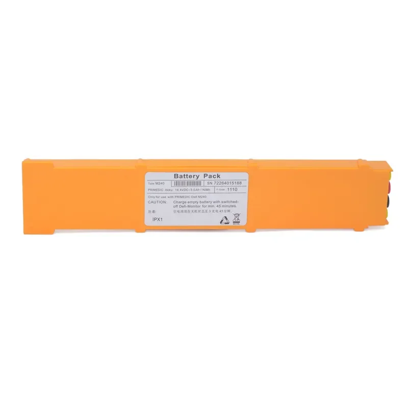Replacement Battery for PRIMEDIC M240 DM1 DM3 DM10 DM30 EC01 Defibrillator High Capacity Rechargeable Power Supply