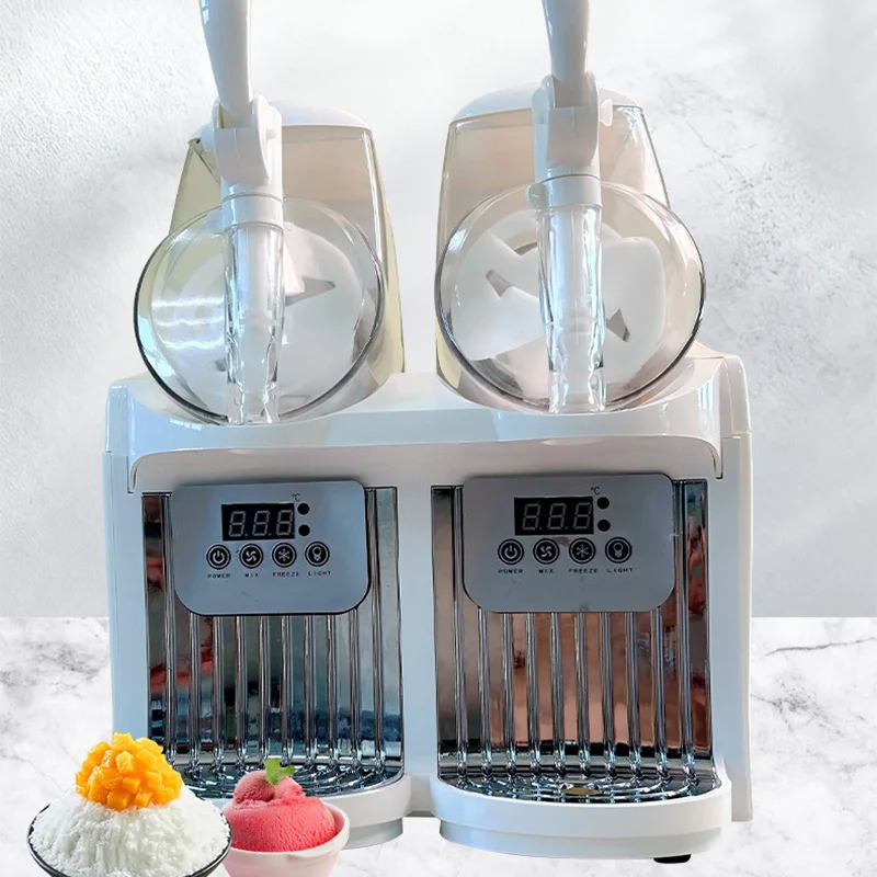 For Dual-Chamber Fully Automatic Snow Melter, Smart Slush Machine, 5L Capacity, for Making Refreshing Slush Drinks