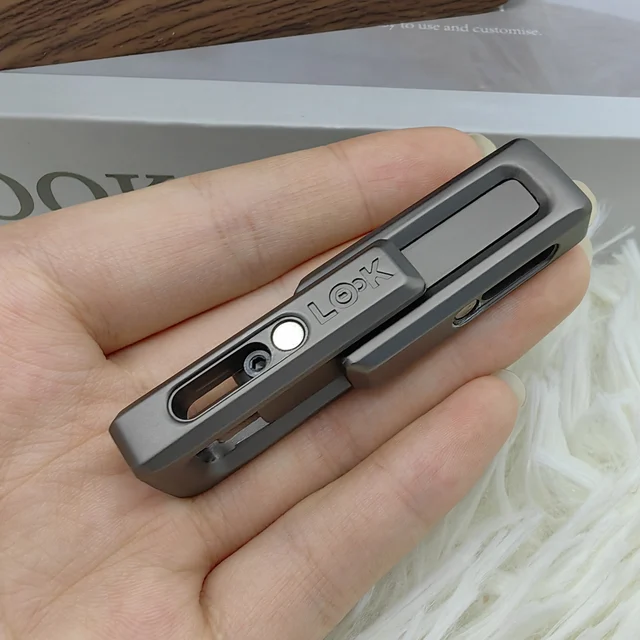 Xlock Magnetic Double Push Fidget Coin EDC Zabawka dekompresyjna dla dorosłych Zabawka przeciwlękowa i antystresowa Fidget Slider Spinner Uchwyt Prezent