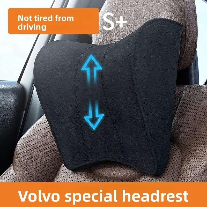 

Suitable for Volvo Car Headrest All General Purpose Neck Pillow Four Seasons Memory Cotton Pillow Pillow Car Supplies