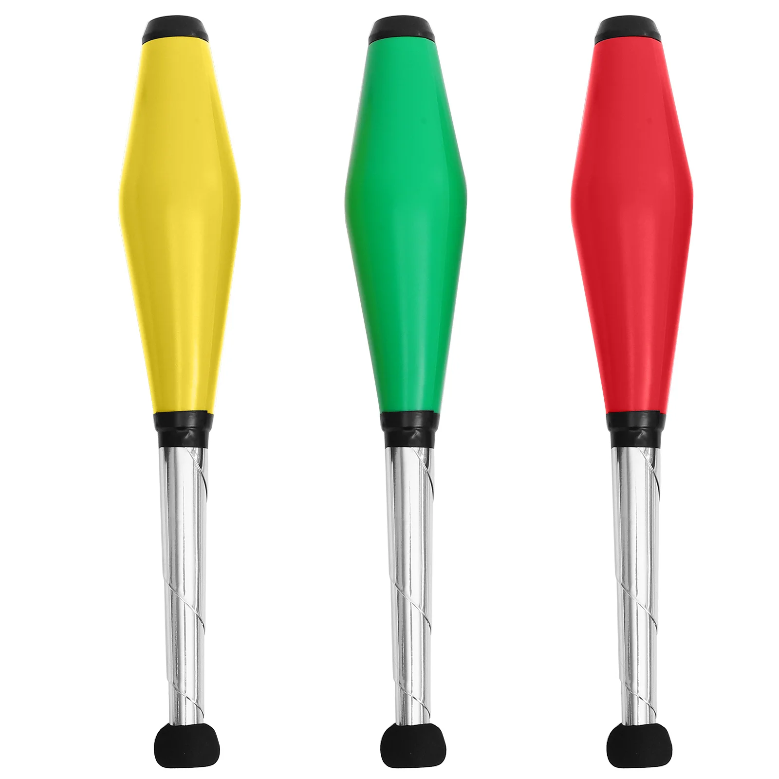 Toupie amusante pour enfants, 3 pièces, bâtons de jonglage pour Sport de plein air, accessoires de scène de Performance, jeu d'activité, jouet d'extérieur pour enfants