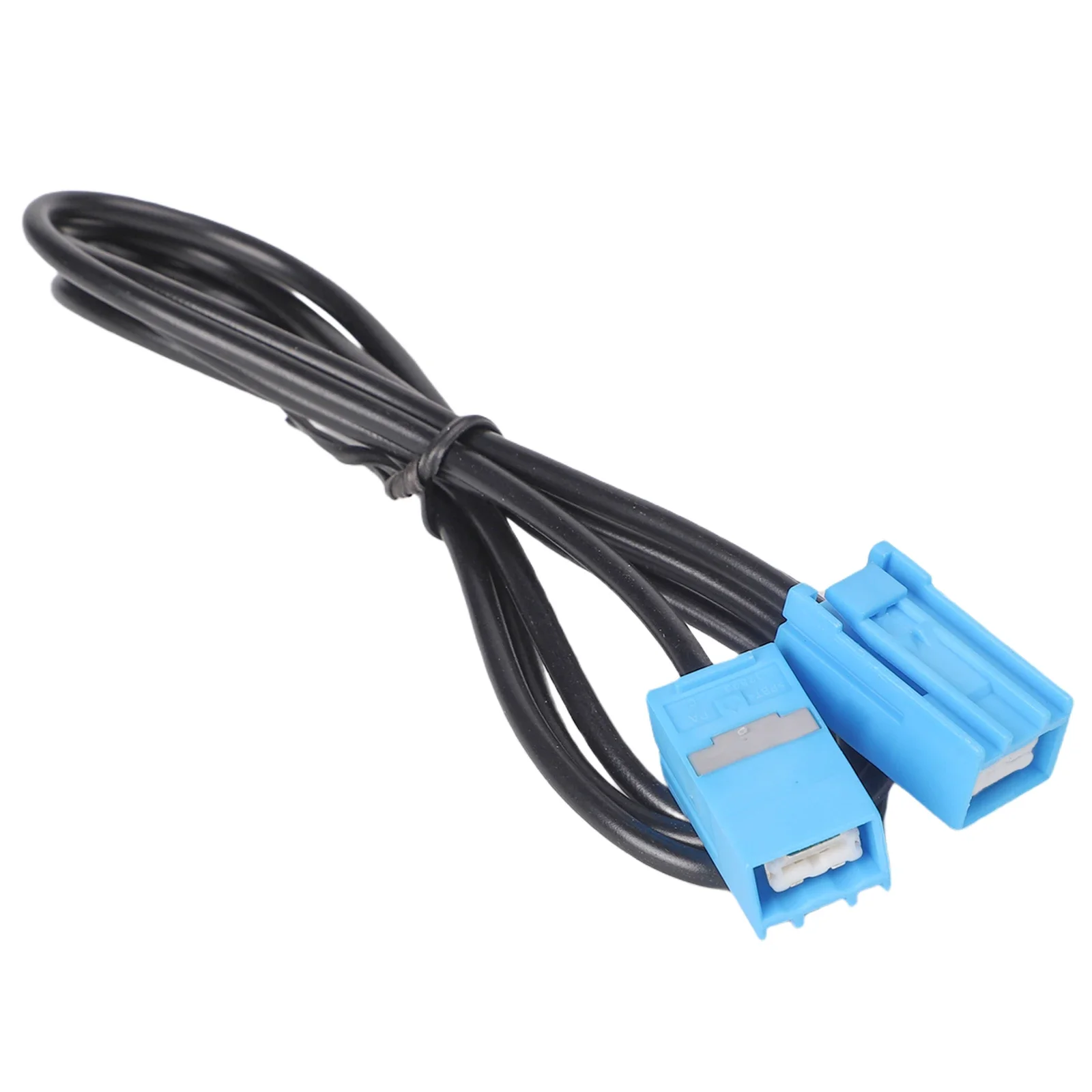 Black Blue Car Navigation Audio Cable Non-deformable Design Reliable Performance Wear-resistant Material 100M Length