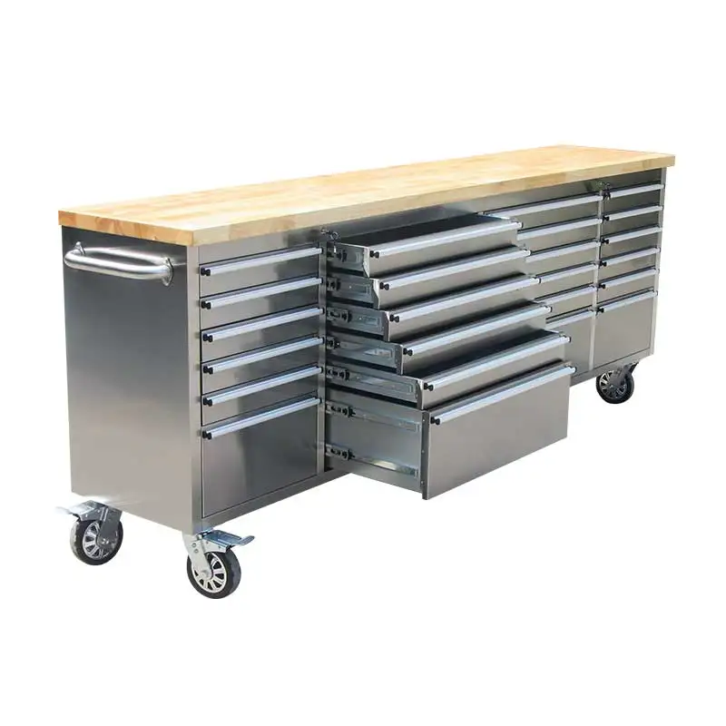 Cabinet High Quality Manufacturer 96inch 24 Drawers Tool Chest