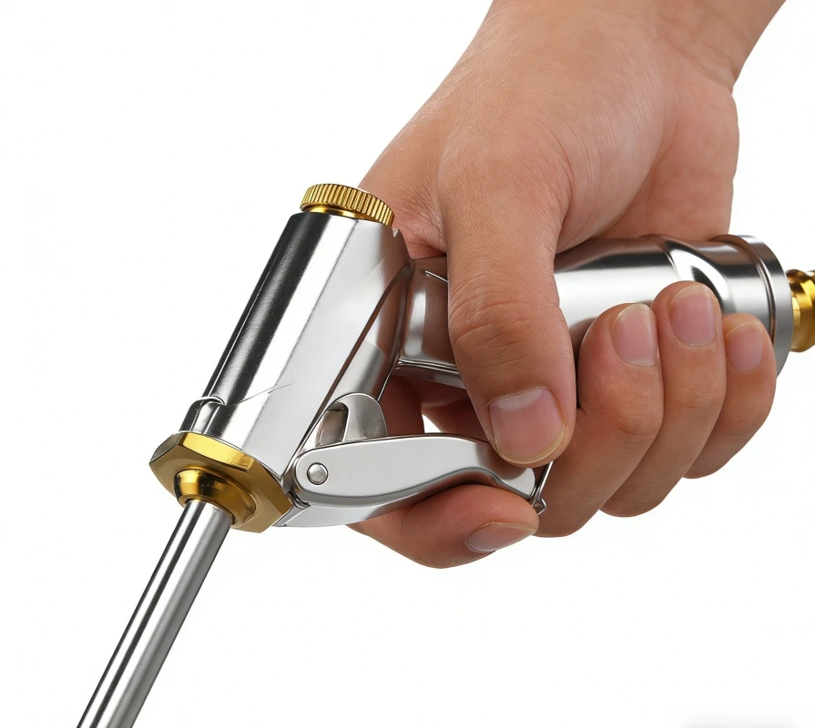 Adjustable Garden Sprayer High Pressure Water Hose Nozzle Spray Gun for Watering Plants