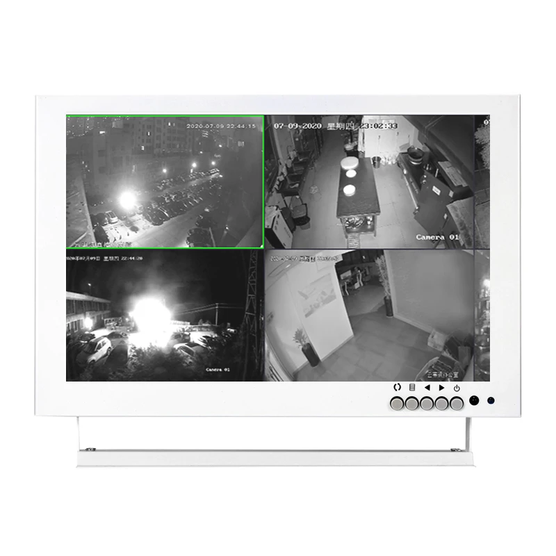 Câmera CCTV portátil, 10.1 ", LCD, Industrial, Metal Shell, Touch Screen, Profissional, Desktop, Multimetro