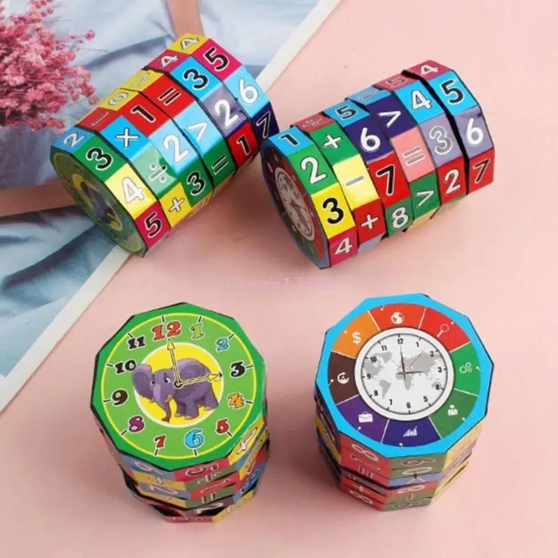 Y1UB Math Learning Toy Mathematics Skill Practice Puzzle Game Classroom Learning Aids