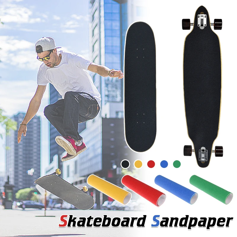 

83x24cmSkateboard PVC Sticker Sandpaper Grip Tape Skating Board Long Board Sticker Professional Scooter Decor Accessories