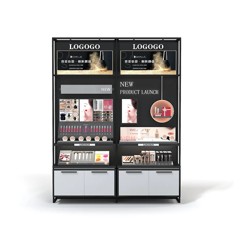 

Comprehensive intelligent display stand, high-end beauty cabinet in brand stores