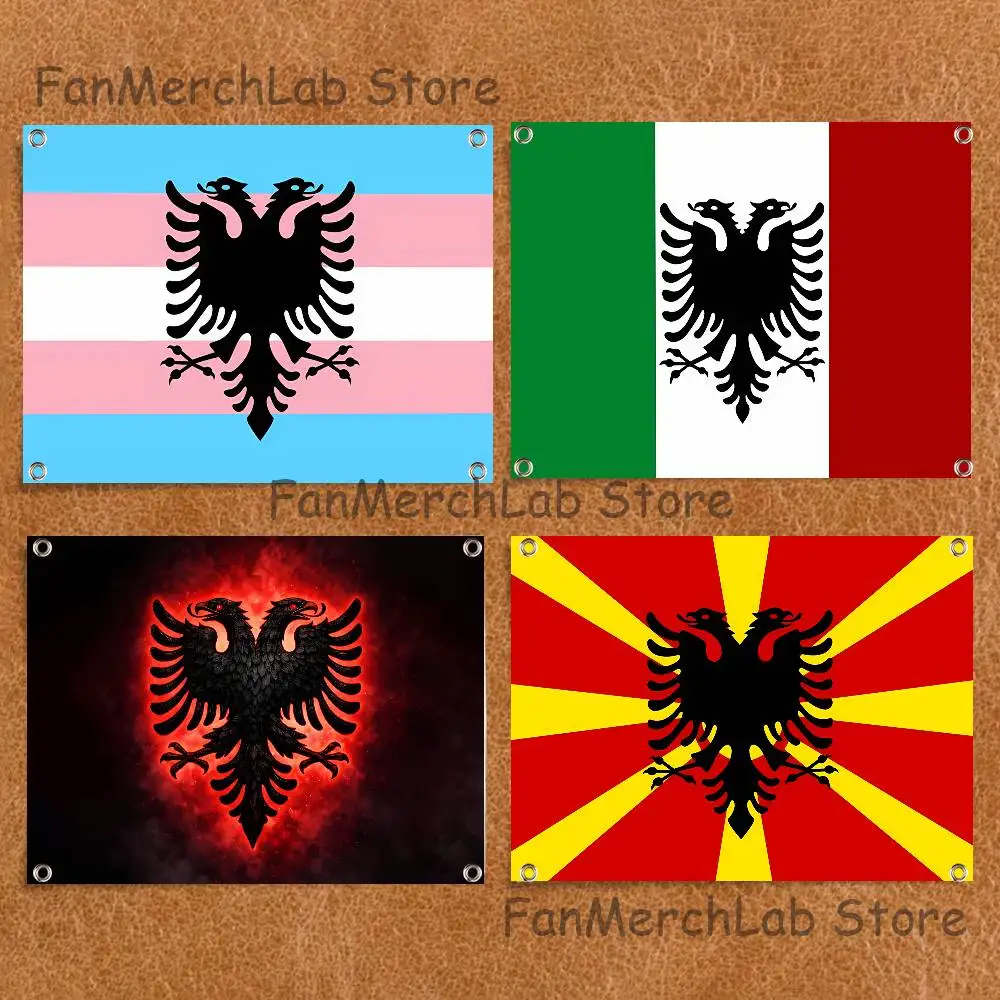 

Albania Albanians Flag Flag Tapestry Banner For Bedroom Outdoor Living Room Restaurant Bar Wall Decor Party