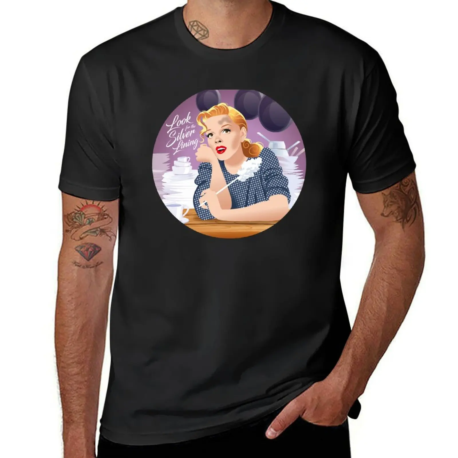 Look for the Silver Lining T-Shirt customs design your own plus size tops quick drying Men's t-shirts