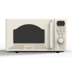 Upgrade microwave oven household small mini red, green and white retro turntable micro baking in one