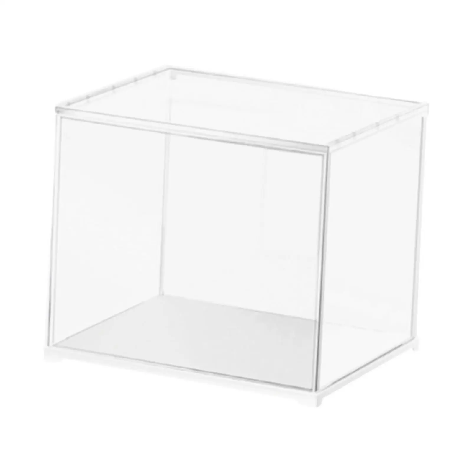 

Display Case Dustproof Clear Practical Versatile Stackable Storage Bin Storage Case Storage Cube Organizer for Model Dolls Toys