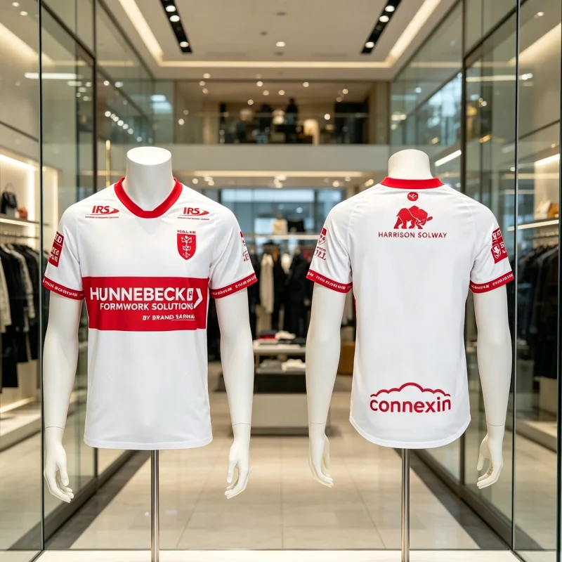 Camisetas familiares para niños Hull Kingston Rovers 2026 RED ROBIN ALTERNATE SHIRT Camiseta de rugby Deportes Ocio Camiseta para hombre Ropa Y2k
