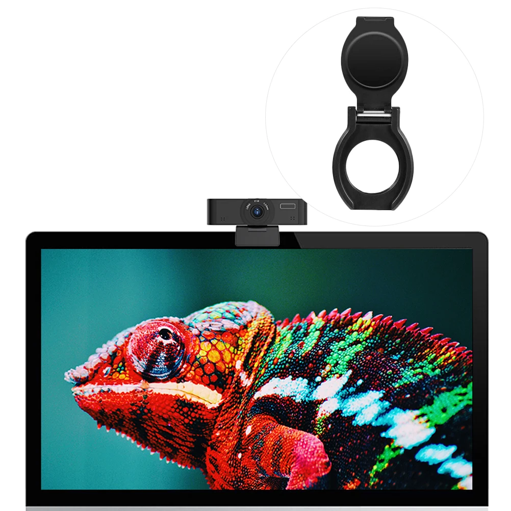 

10 pcs Webcam Privacy Cover Black ABS Material Durable Protective Lens Cap for Laptop Camera Security USB Camera Accessories