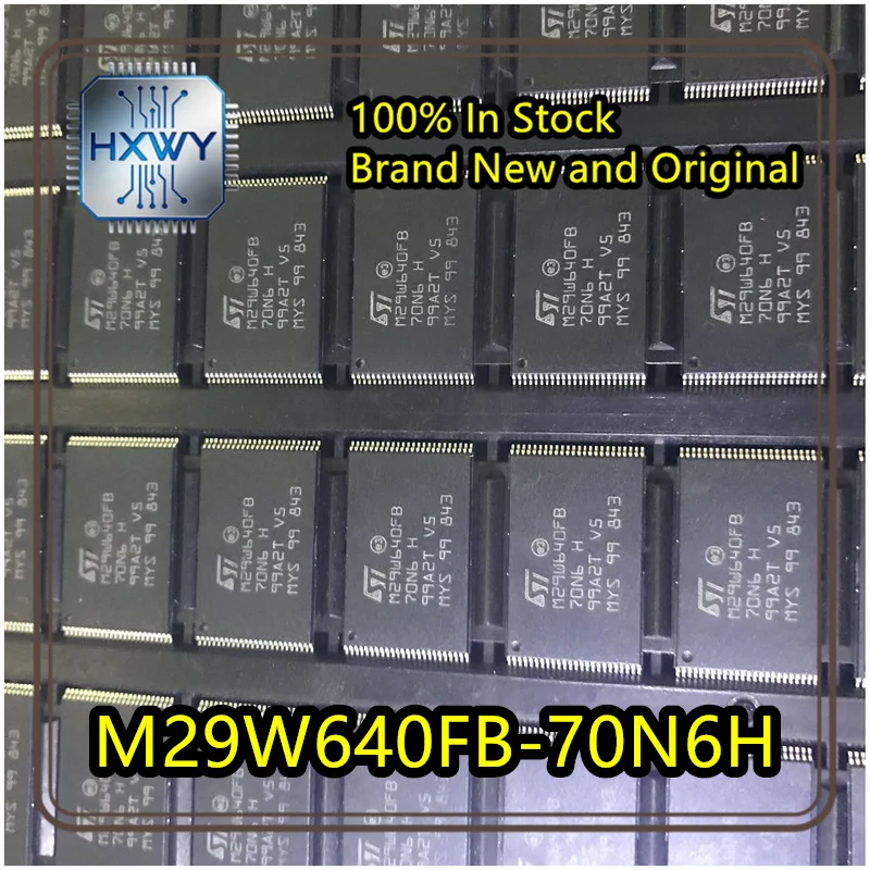 (5/20 PCS) M29W640FB-70N6H M29W640FB TSOP-48 64Mbit NOR Flash Brand New Original In Stock Fast Delivery