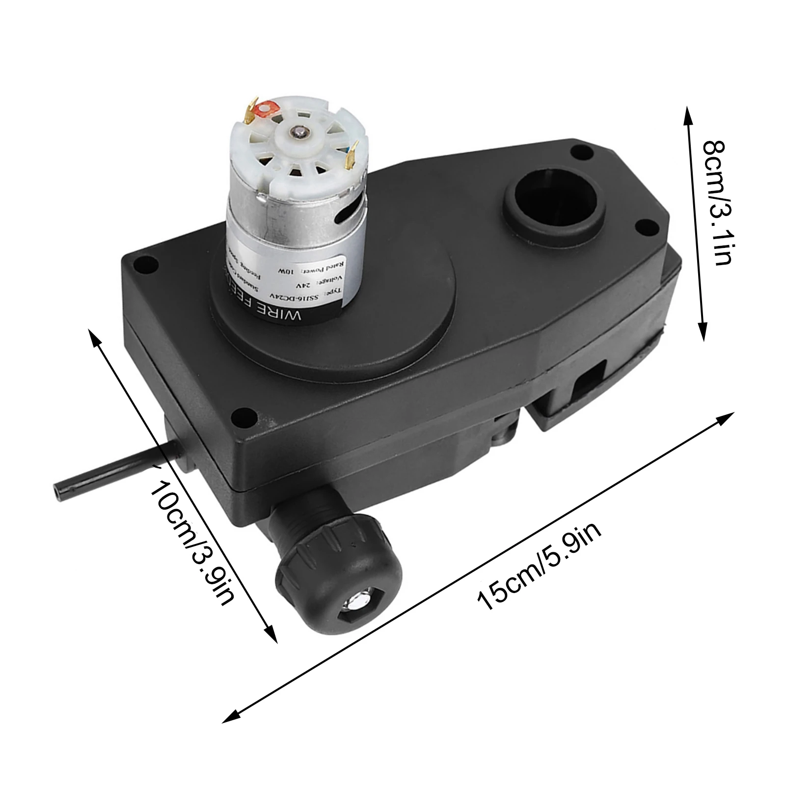 DC 24V 10W Welder Wire Feeder Suitable For 0.8/1.0mm Wire Soldering Assistant Machine