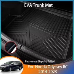 For Honda Odyssey RC 2014-2023 2015 Auto Accessories Car EVA Trunk Mat Floor Tray Liner Cargo Boot Carpe Waterprooft Anti-slip
