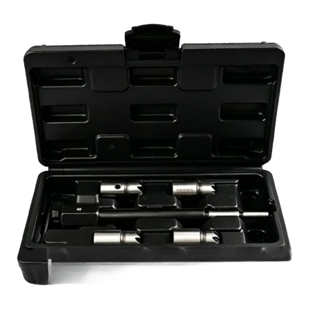 Fuel Injector for Cleaning Reamer Kit for Injector Seat Resurfacing - 6 Piece 8 Piece 11 Piece 17 Piece For Engine Tools