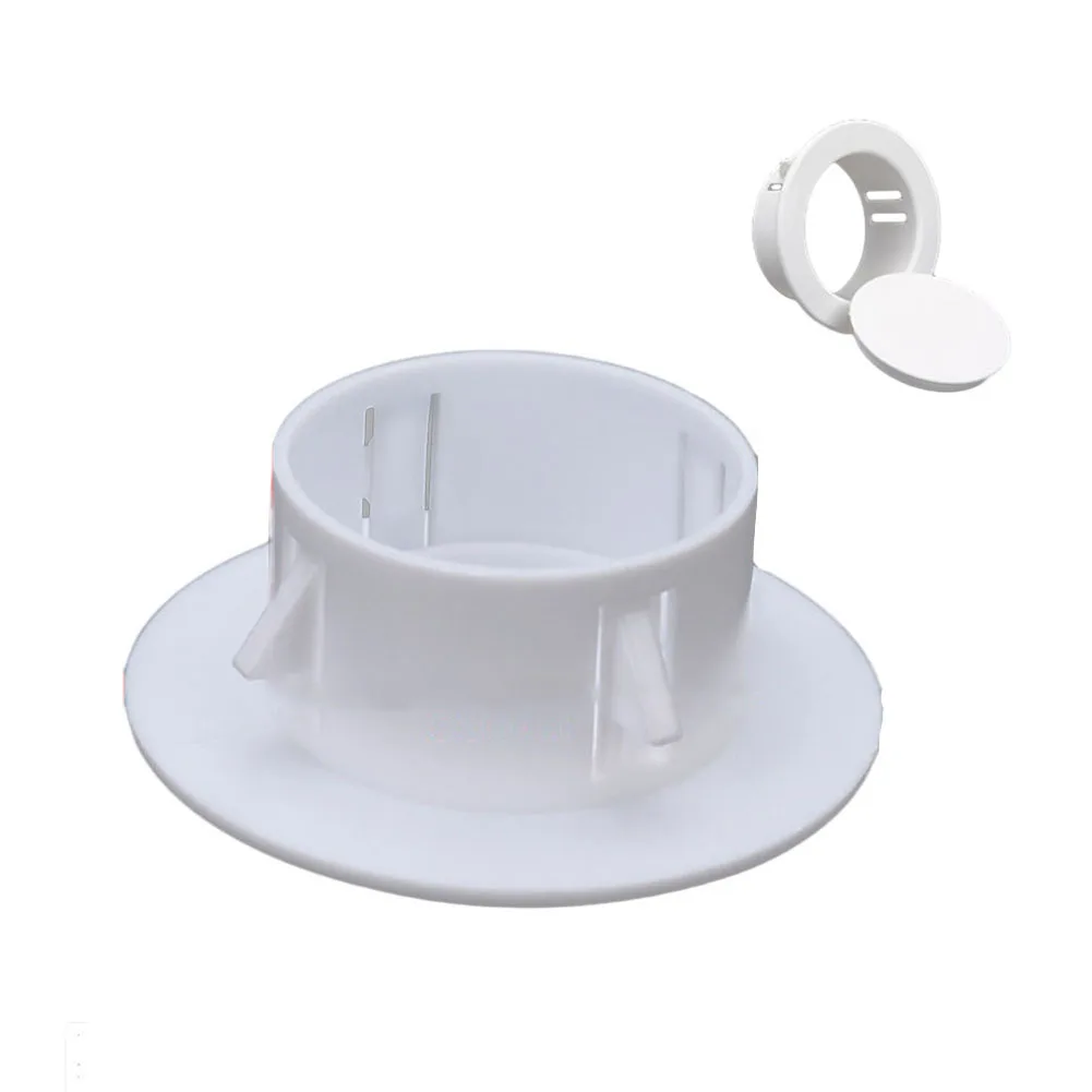 Wall Hole Decorative Cover Plastic Protective Vents Cap Thicken Air-conditioning Hole Plug 40-100mm Pipe Sealing Cover