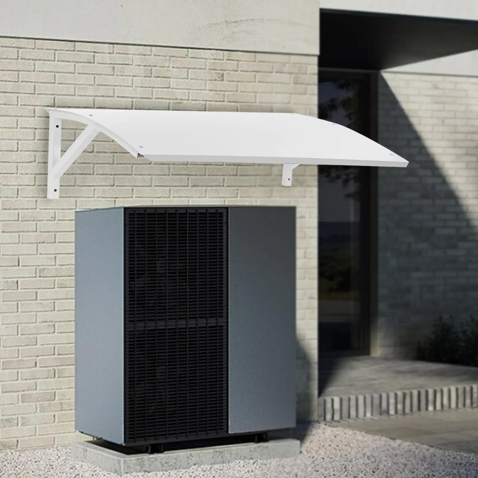 

Air Conditioner Cover Awning, Outdoor Patio Canopy Ac Unit Covers, Waterproof, for Rain Sun Snow and Uv Protection,