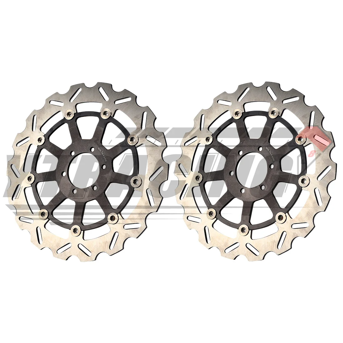 Front Wheel Brake Rotors For DUCATI GT TOURING 1000CC PAUL SMART SPORT SS SUPERSPORT ST3 S ABS 1000 MONSTER 1100 1078CC