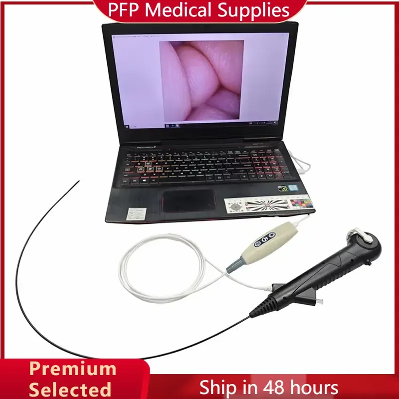 AP08 for 7.5FR HD Disposable Digital USB Urological Flexible Video Medical Ureteroscope for Laptop