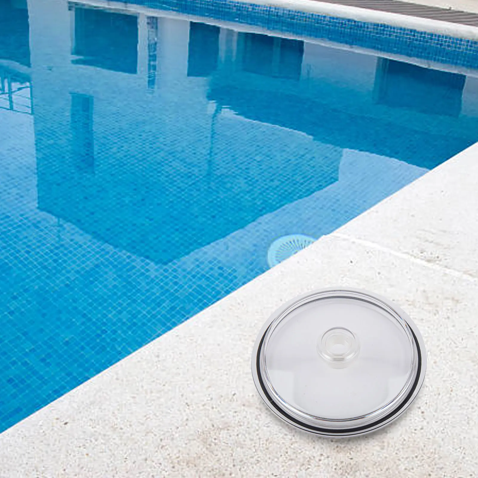 Reliable Performance  Easy Installation Pool Leaf Trap Cover Lid for Intex SF15110 Sand Filter Pump Replacement  Pacman Tool
