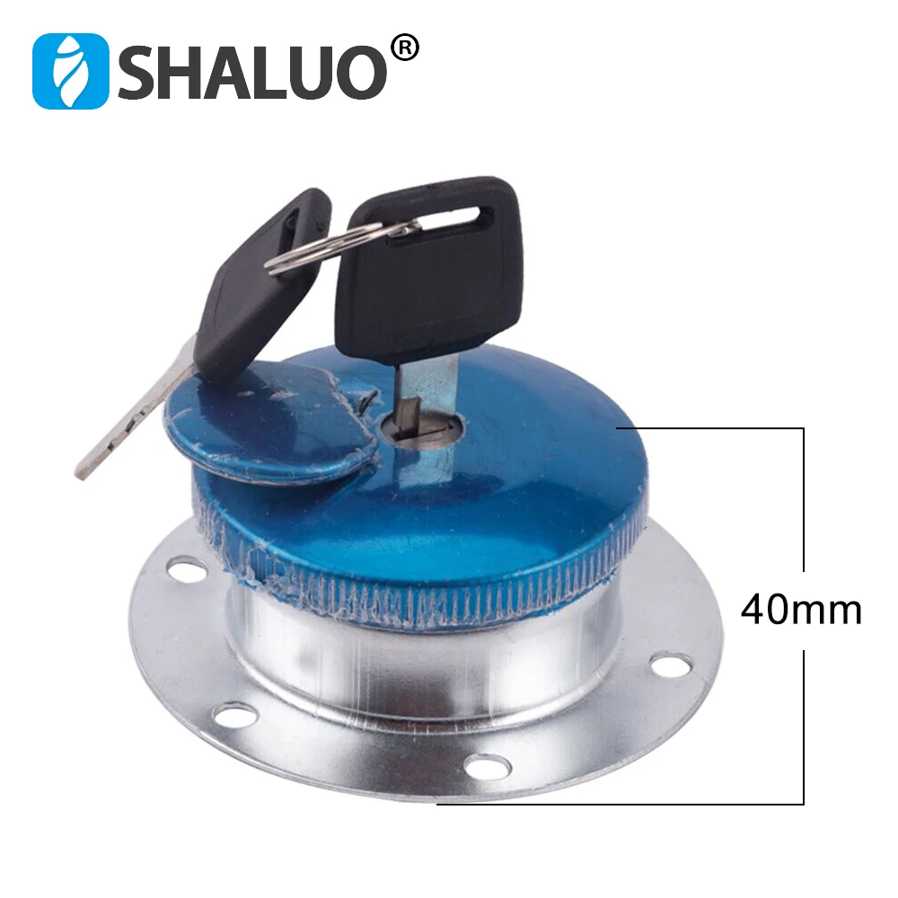 Good High Diesel Generator Fuel Tank Cover With Key Lock Generator Accessories Parts